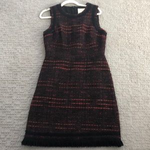 Kate spade tweed sleeveless dress